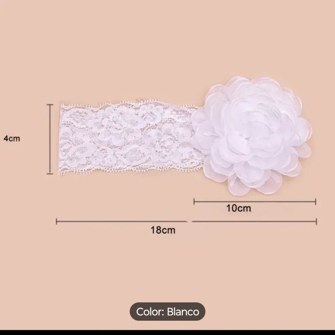 DIADEMA FLOR DE NIÑA  3