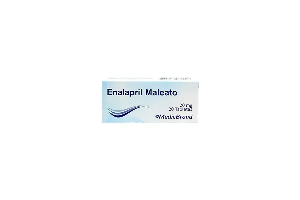 ENALAPRIL 20 MG X 20 TBL COAS