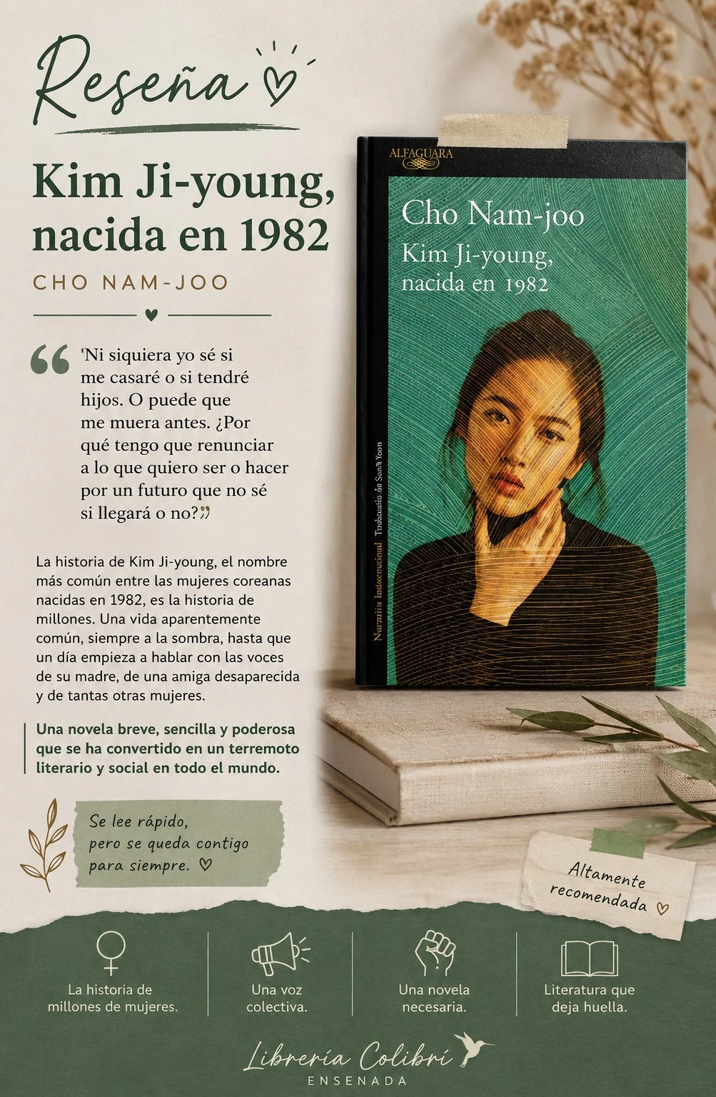 Kim Ji Young nacida en 1982