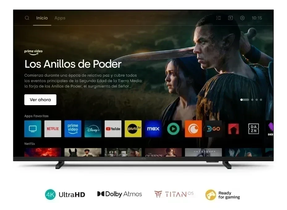 SMART TV PHILIPS 55" C/TITAN OS z‼️SOLO POR PEDIDOS ‼️