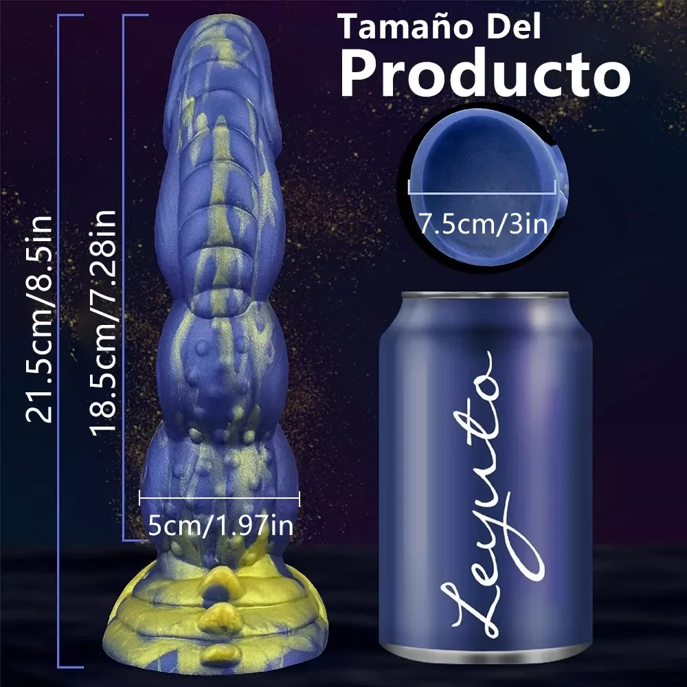 Dildo Realista Pene Con Ventosa Grande 21.5*5cm 2