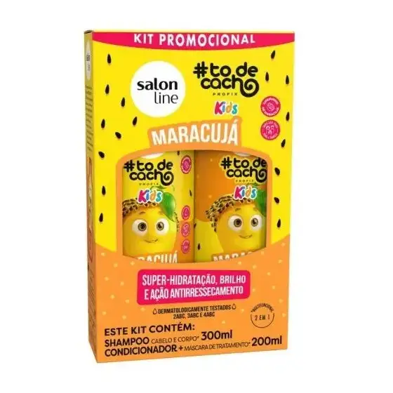 Kit de champú y acondicionador maracuyá