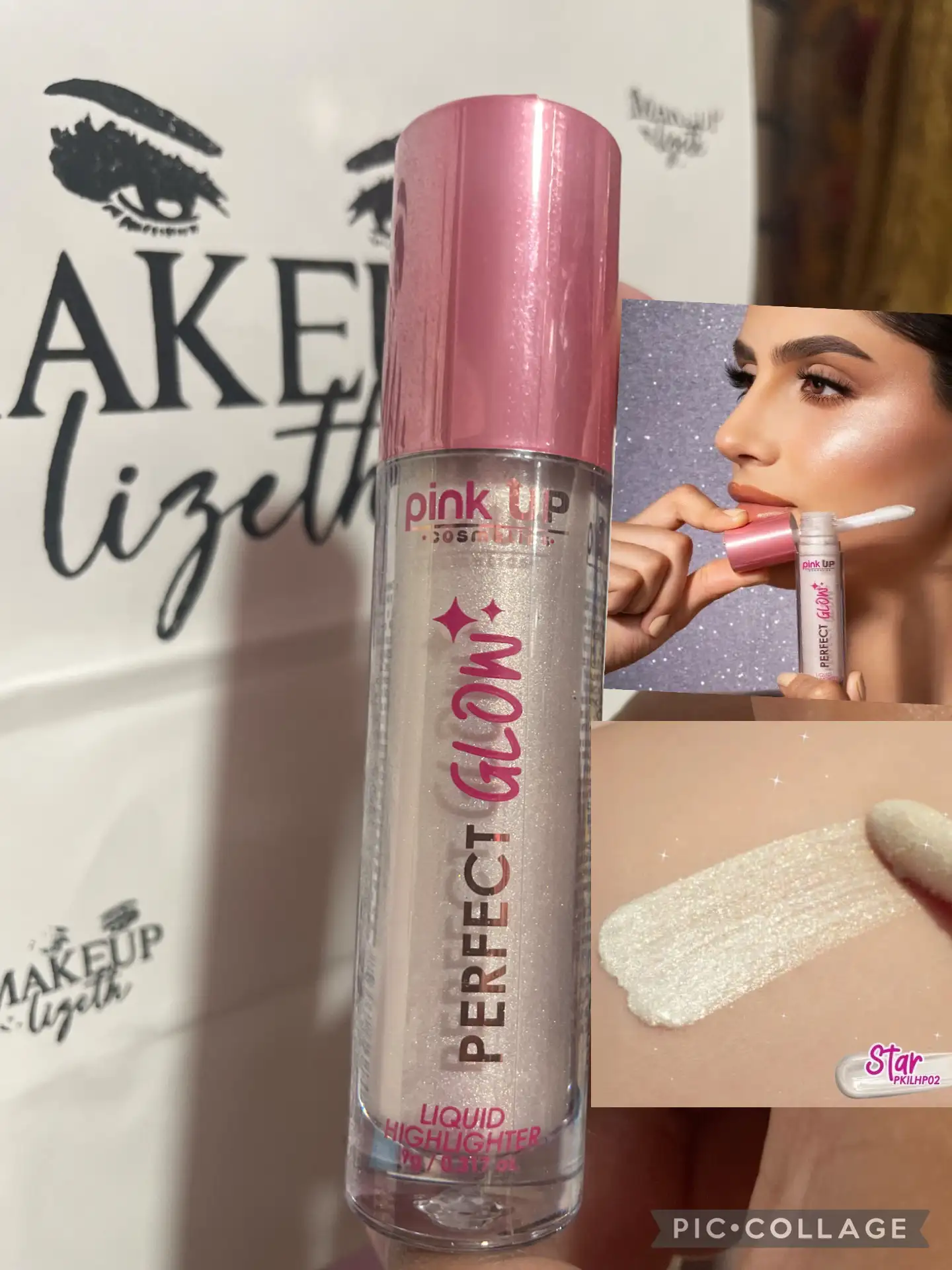 Iluminador perfect glow pink up 3