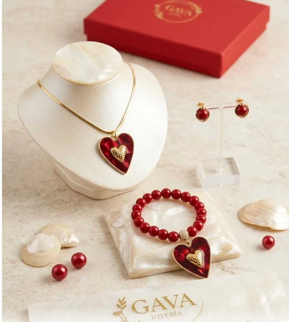 juego Rojo de corazón 