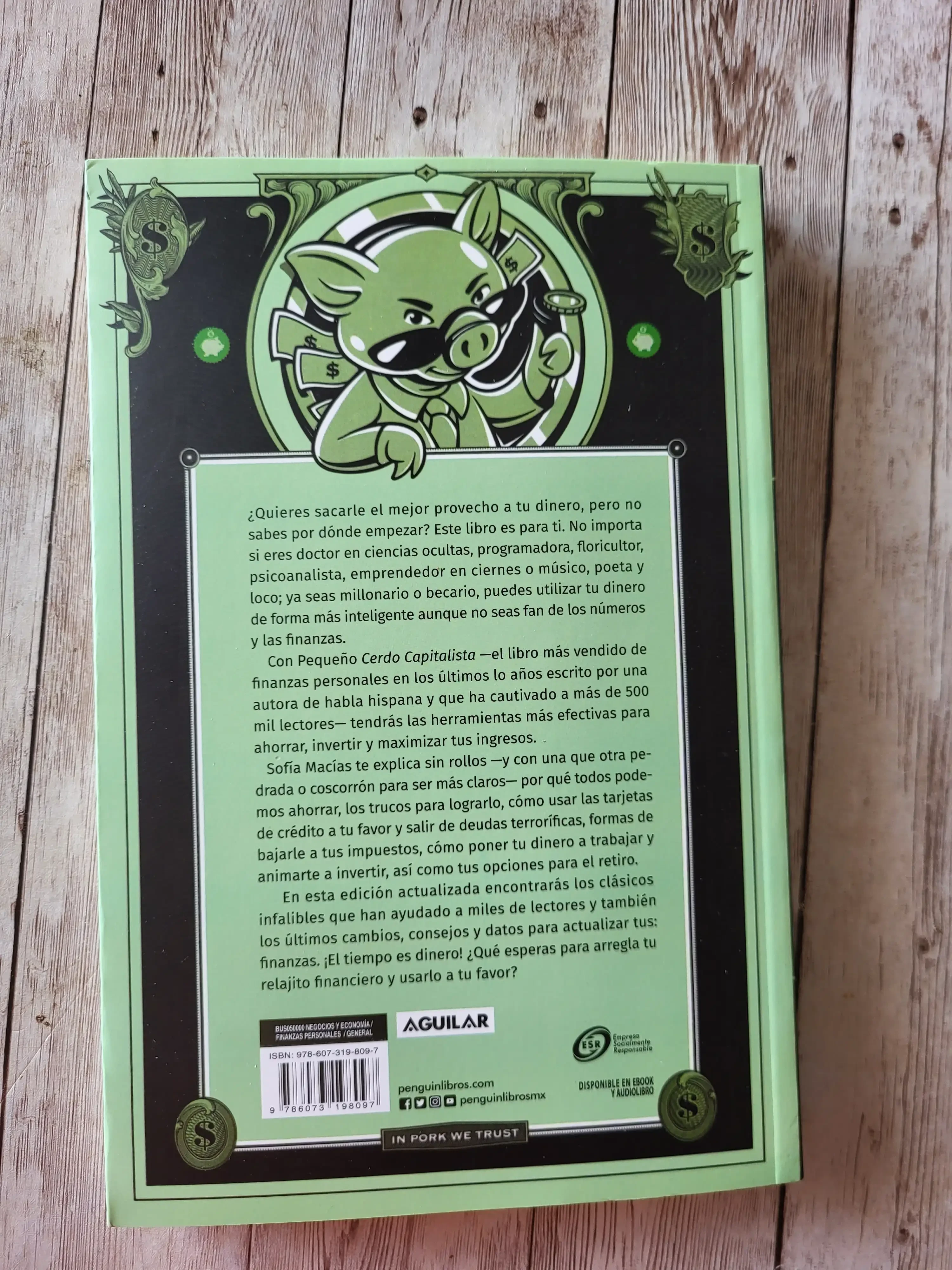 Pequeño cerdo capitalista / Sofía Macías /educacion financiera 2