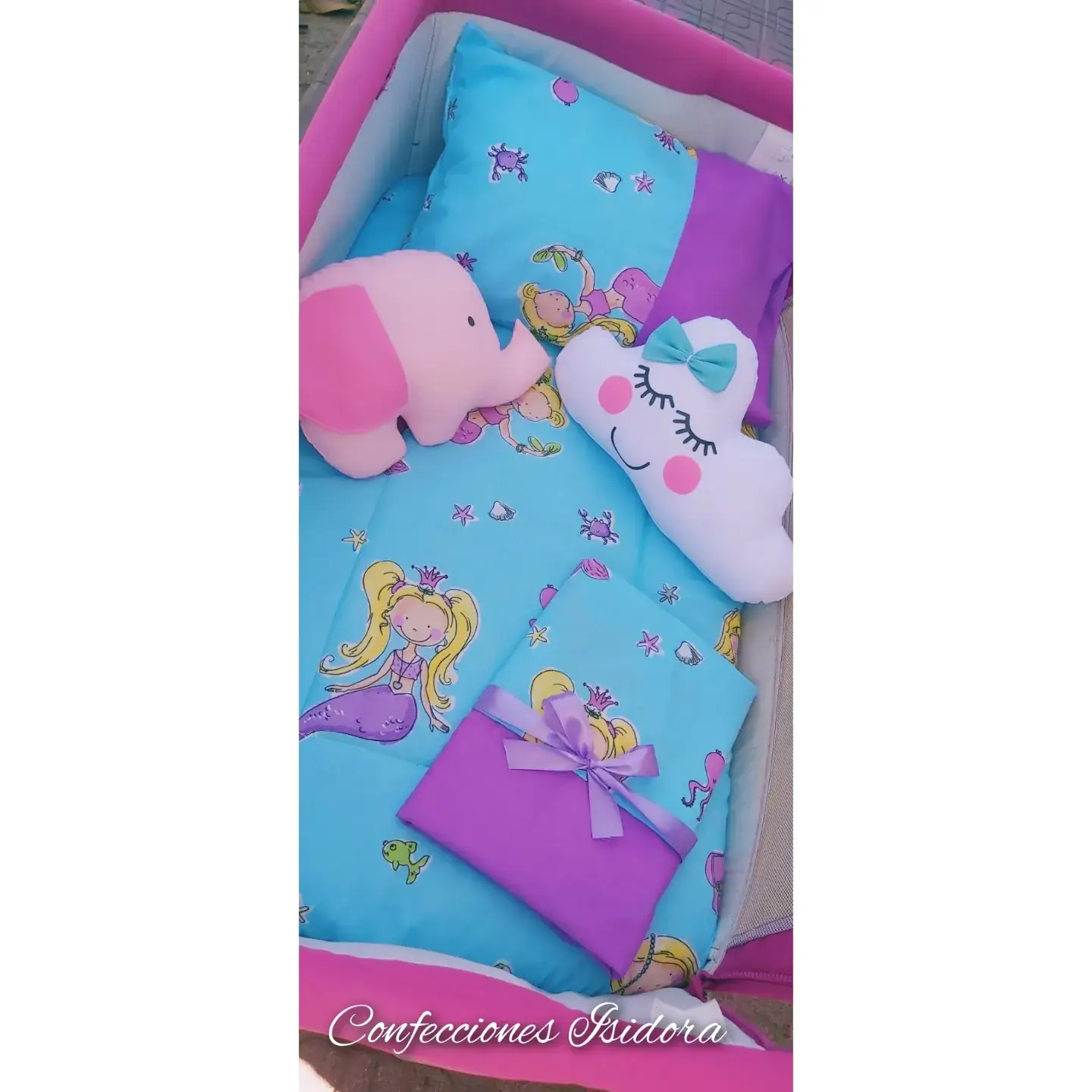 Ajuar para cuna colecho básico  2