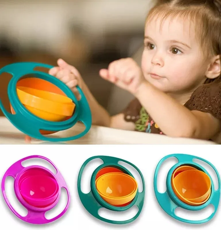 PLATO ANTIDERRAME GIRATORIO PARA NIÑOS 3