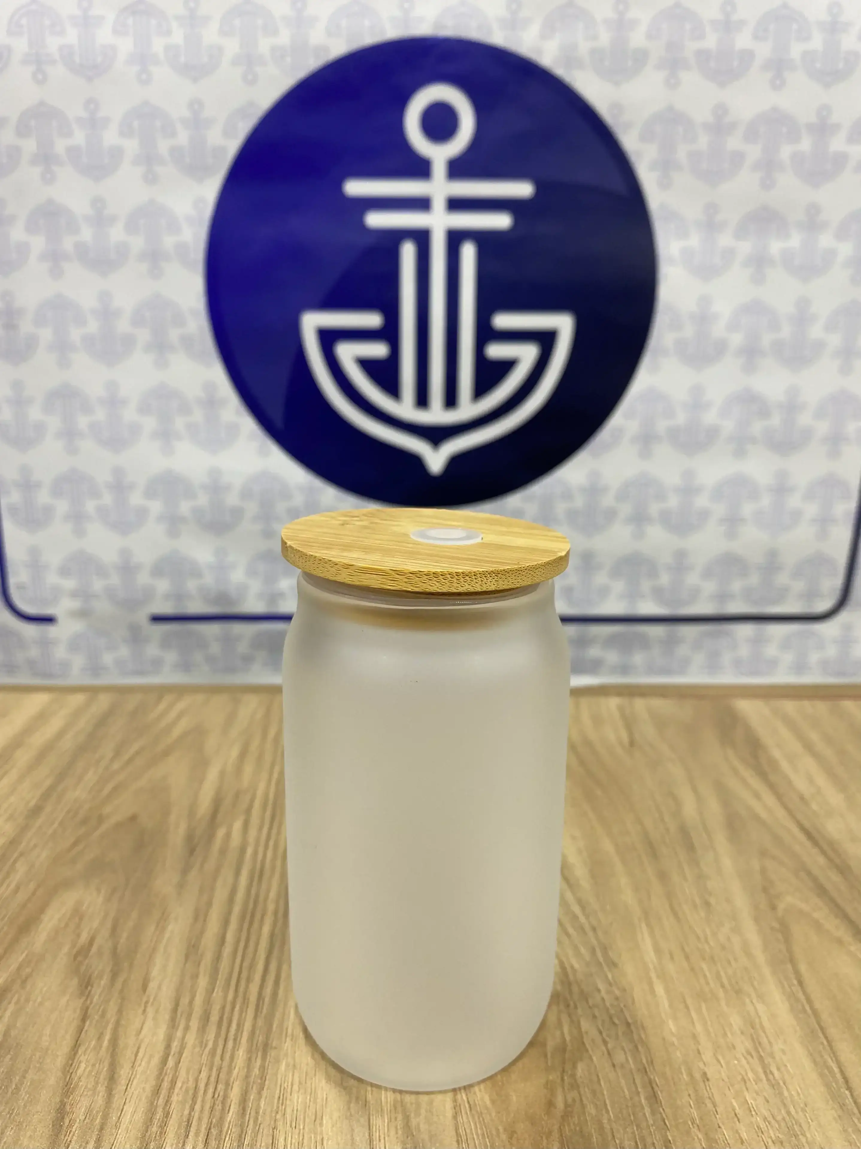 VASO TAPA BAMBU  9 ONZ  FONDO COLOR
