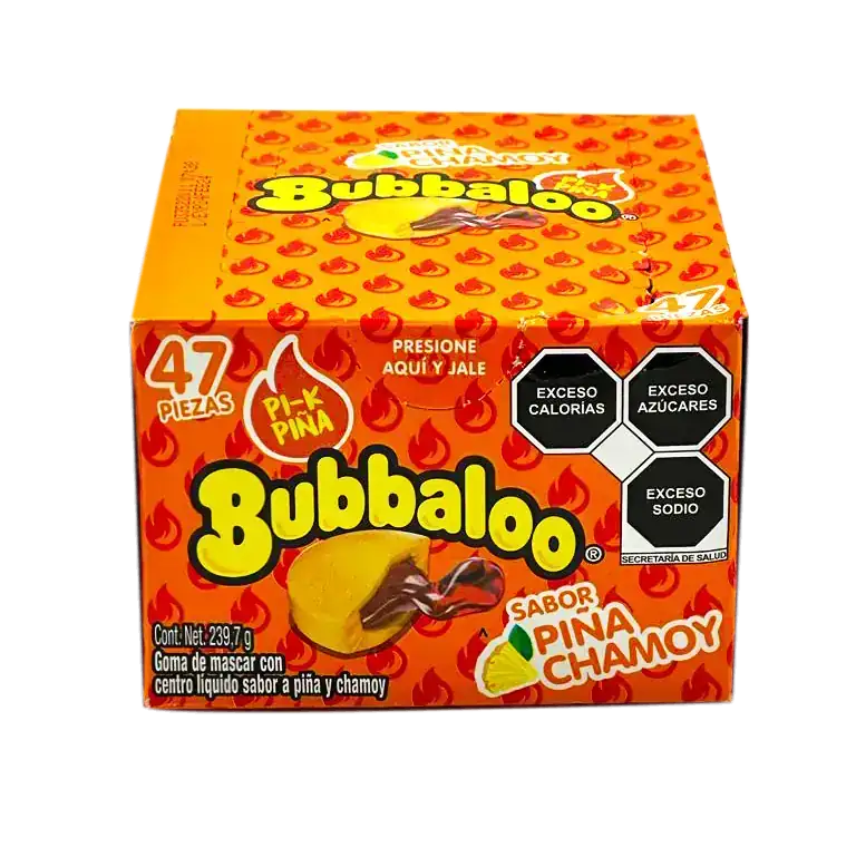 Bubbaloo sabor Piña Chamoy