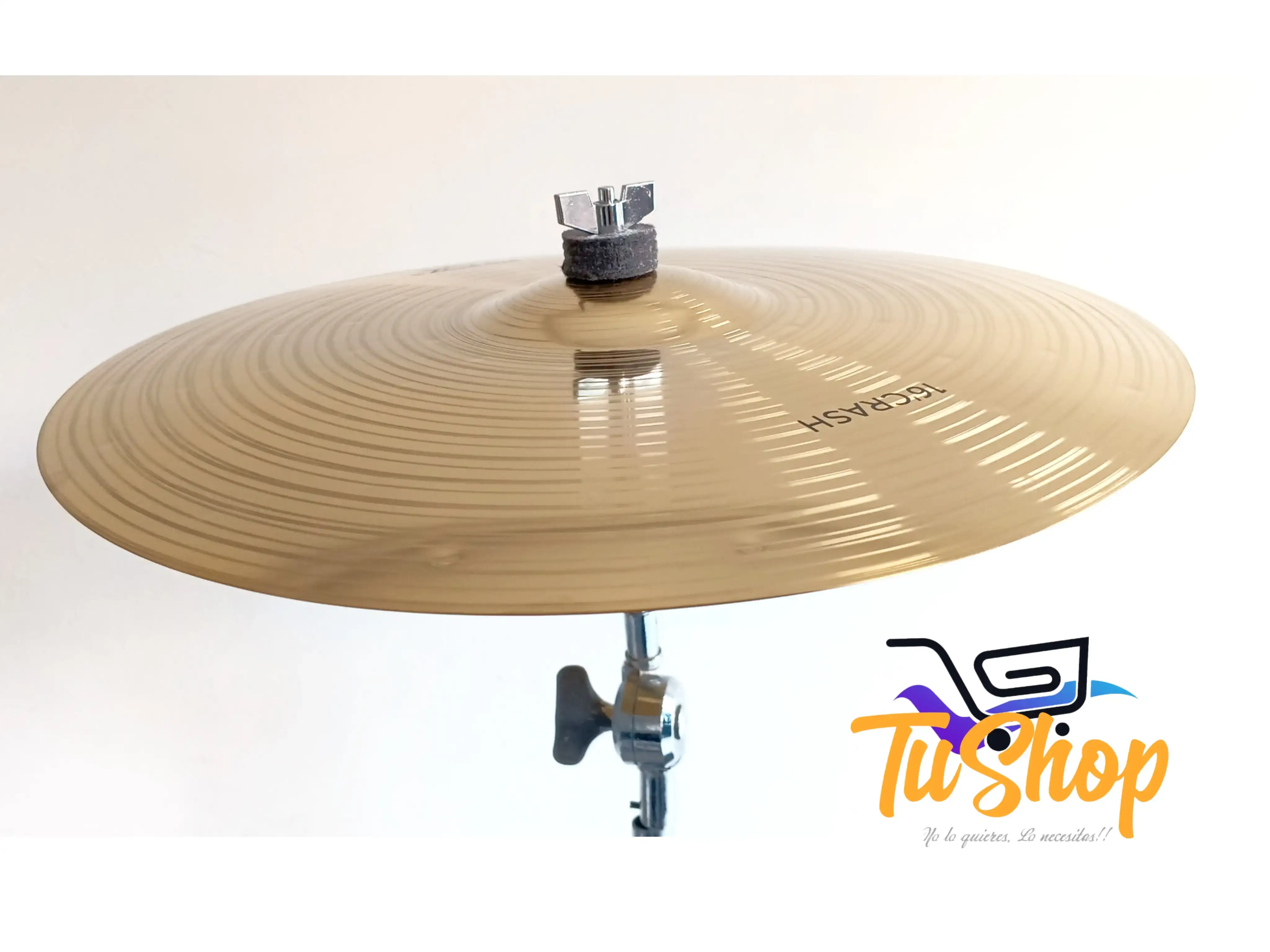 Platillo Crash 16" Para bateria Acustica