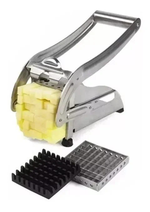 Corta Papas Crystal Rock Acero Inoxidable Con Manija cortapapa 7