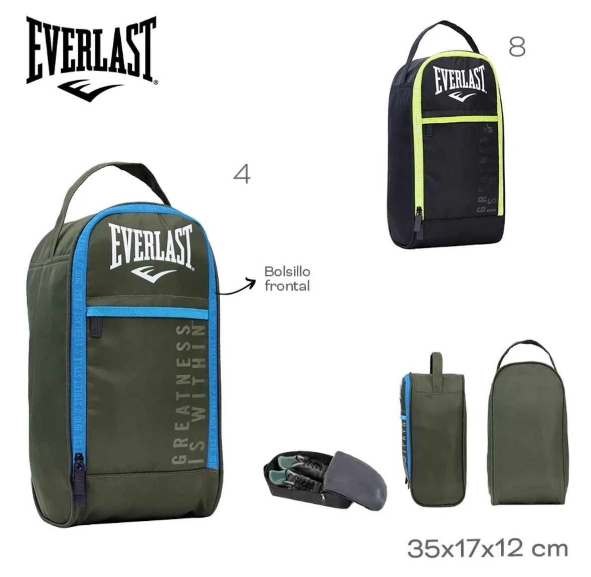 BOTINERO EVERLAST 28512 NEGRO