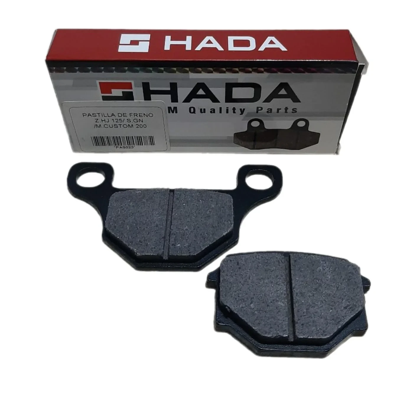 PASTILLA FRENO A095  MOTOMEL 150 CUSTOM/CG SII/HJ [HADA] - 36701