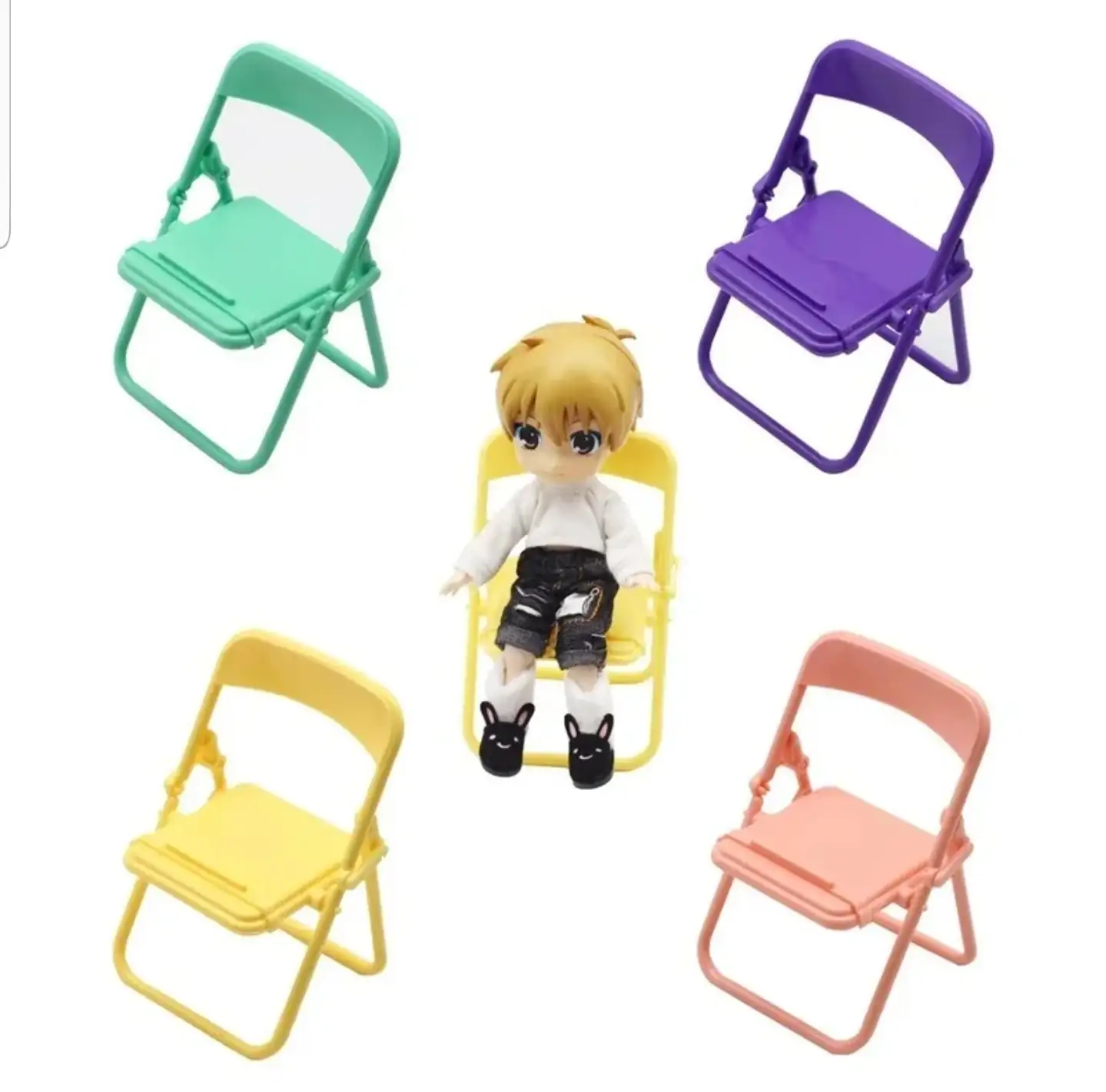 Silla porta celular #1 Amarillo 3