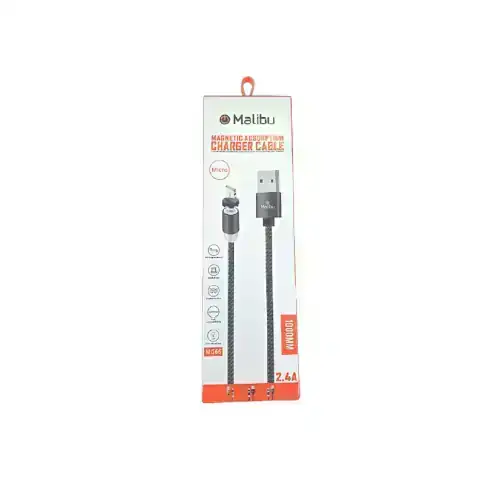 Cable USB V8 Malibú 2.4A Magnético 