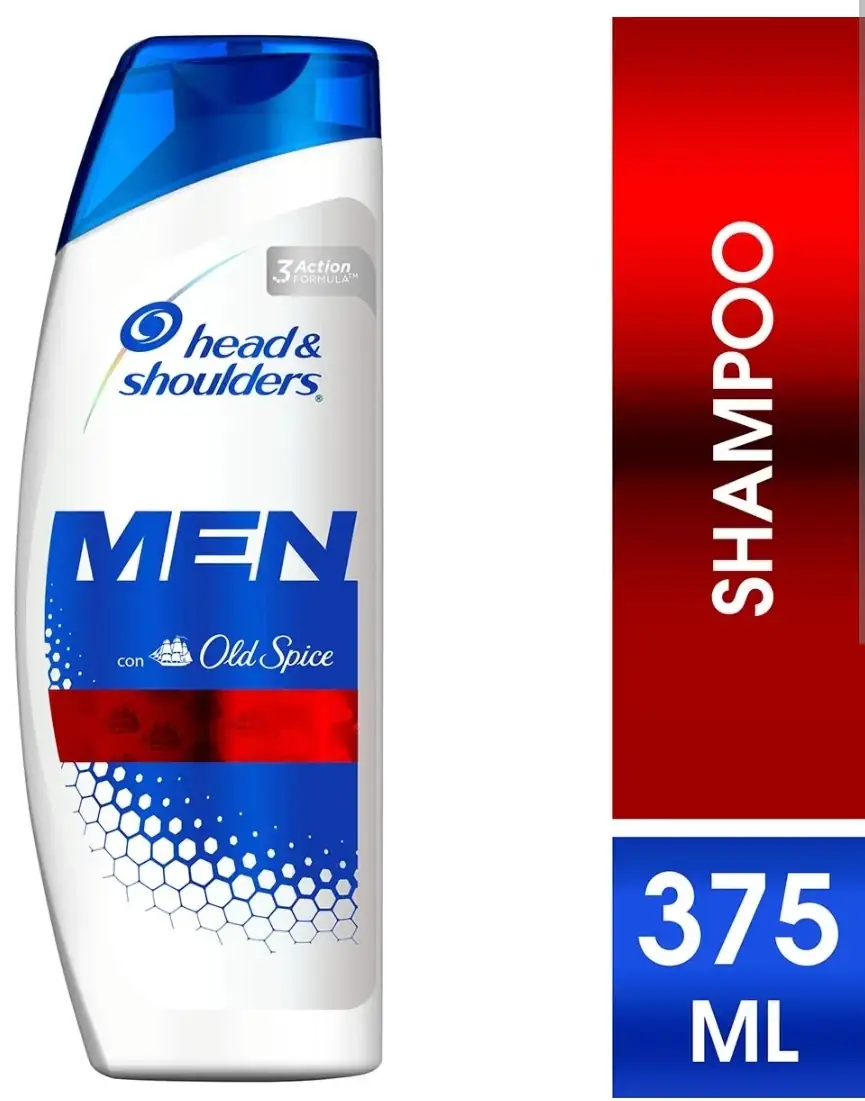 Shampoo head & shoulders old spice men 375 ml