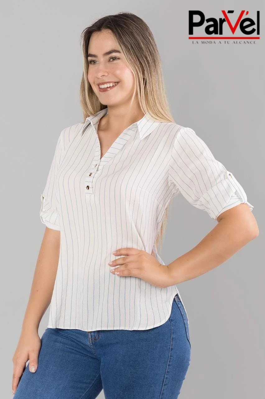 Blusas para damas en seda  4