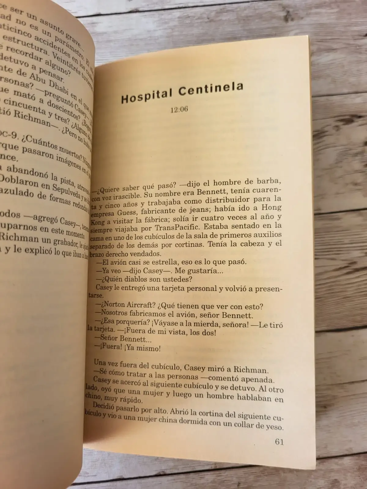 Punto Crítico / Michael Crichton / Thriller 3