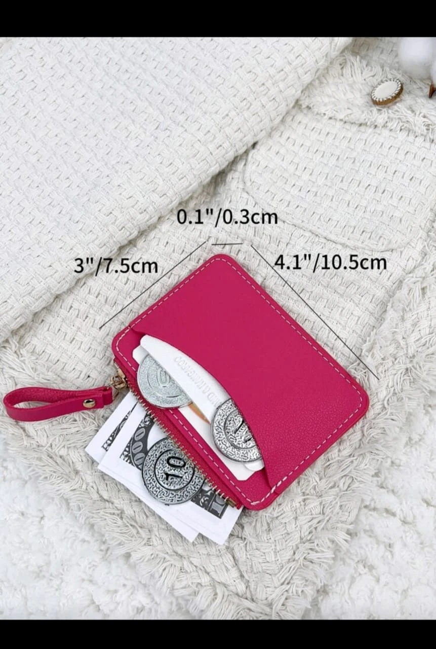 Monedero Tarjetero Southland Ultra-Slim– Diseño Minimalista en Poliuretano con Cierre Dorado. 4