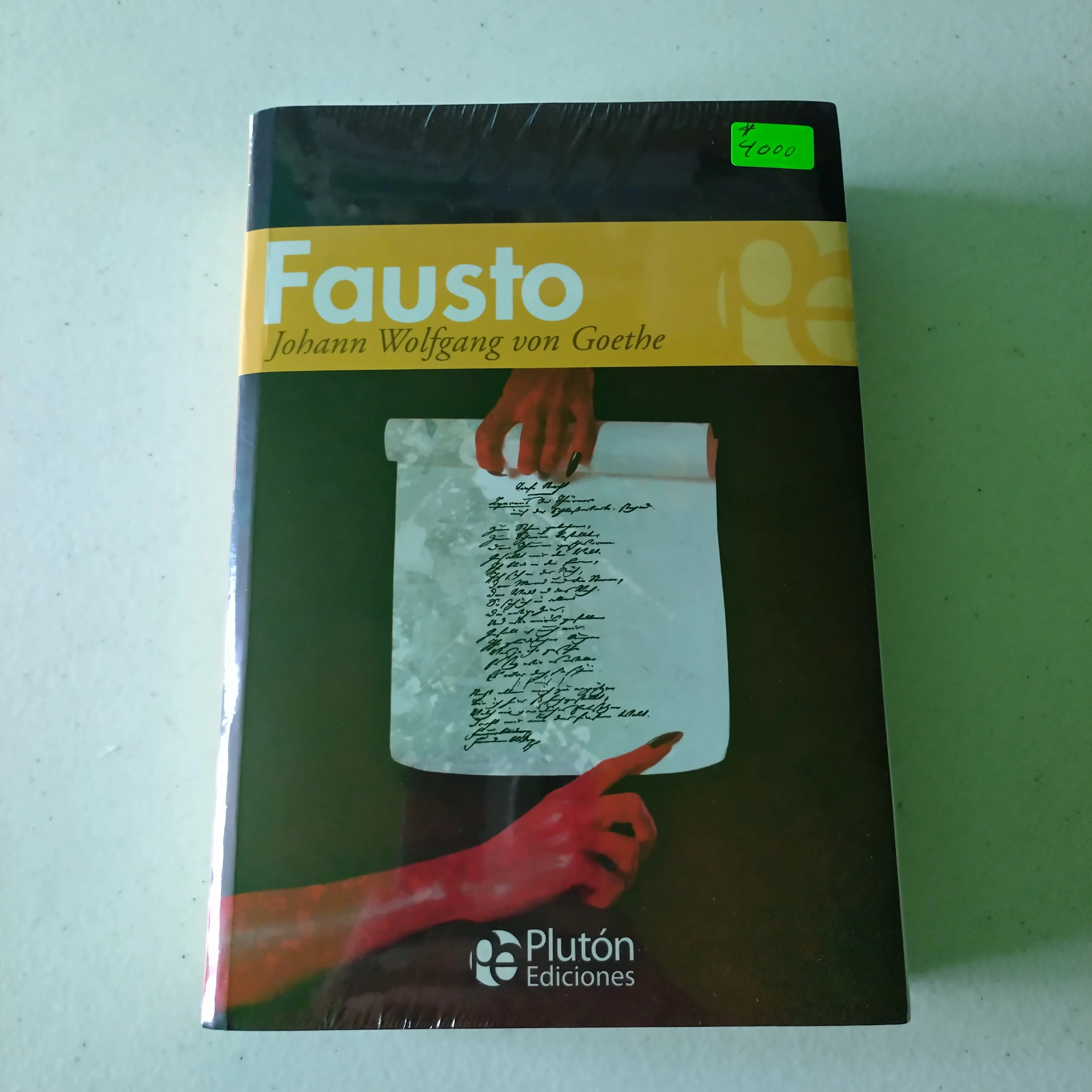 Fausto , J.W.V. Goethe , nuevo 