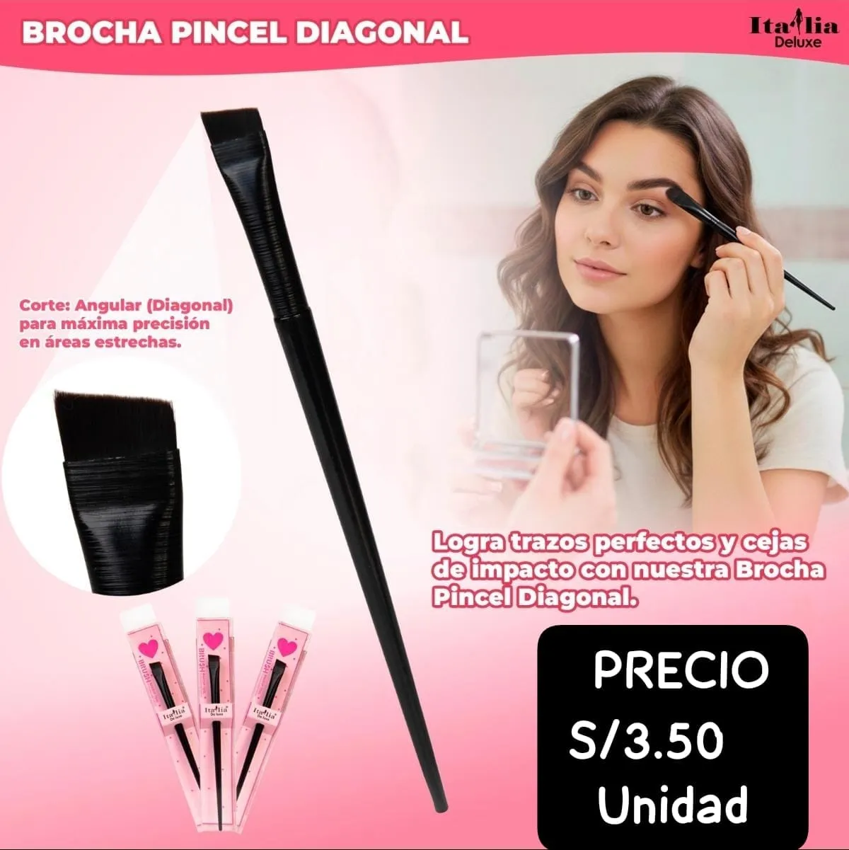 Brocha para cejas