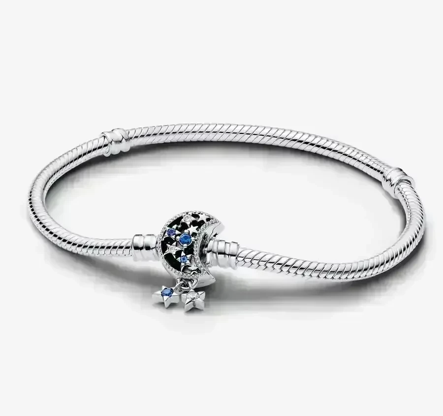Pulsera Cierre Luna Brillante 