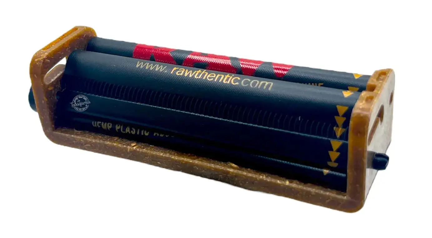 Maquina De Armado Raw Hemp Negra 78mm