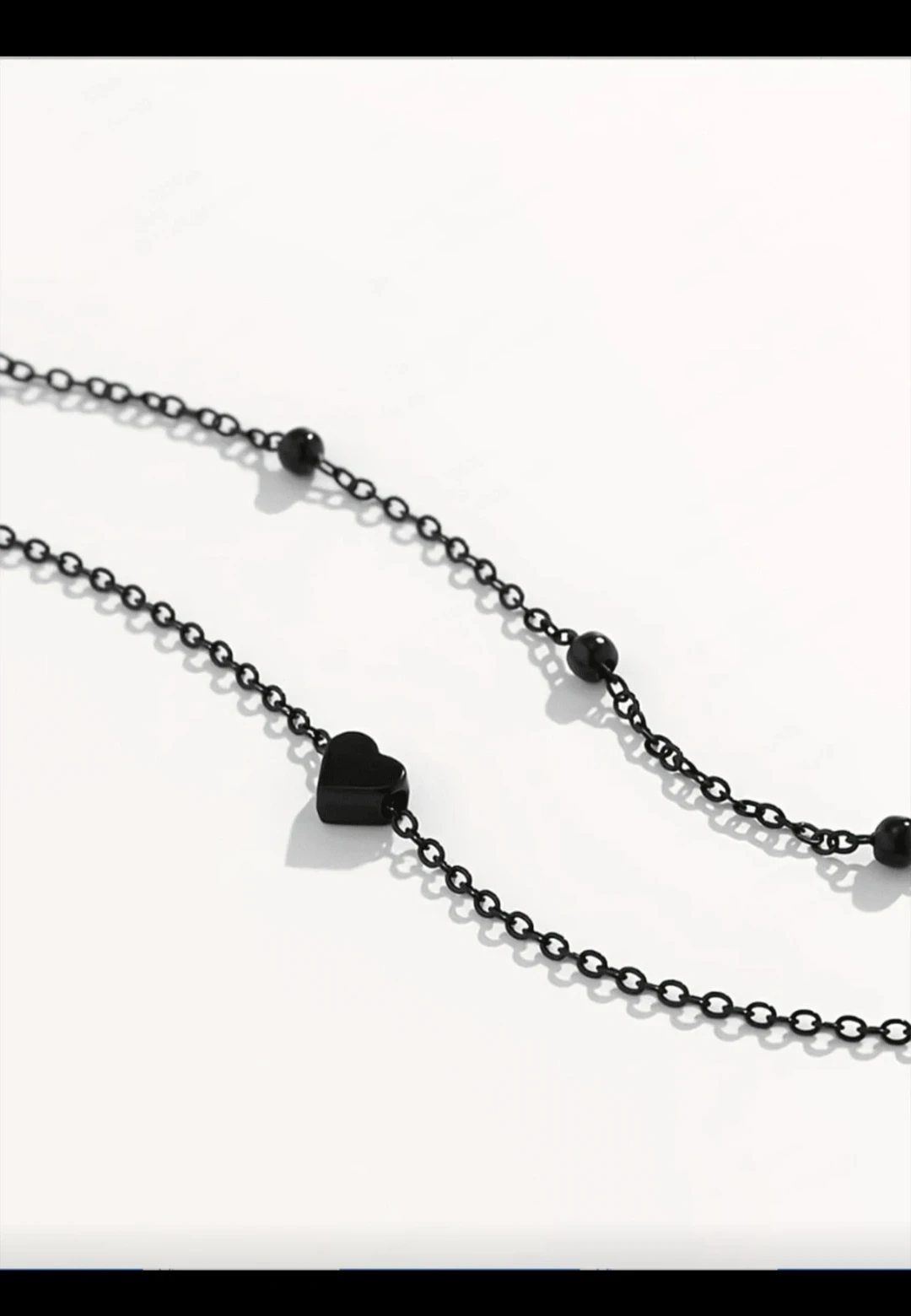 Tobilleras para damas/2 Piezas/ Diseño de corazón ❤️ 3