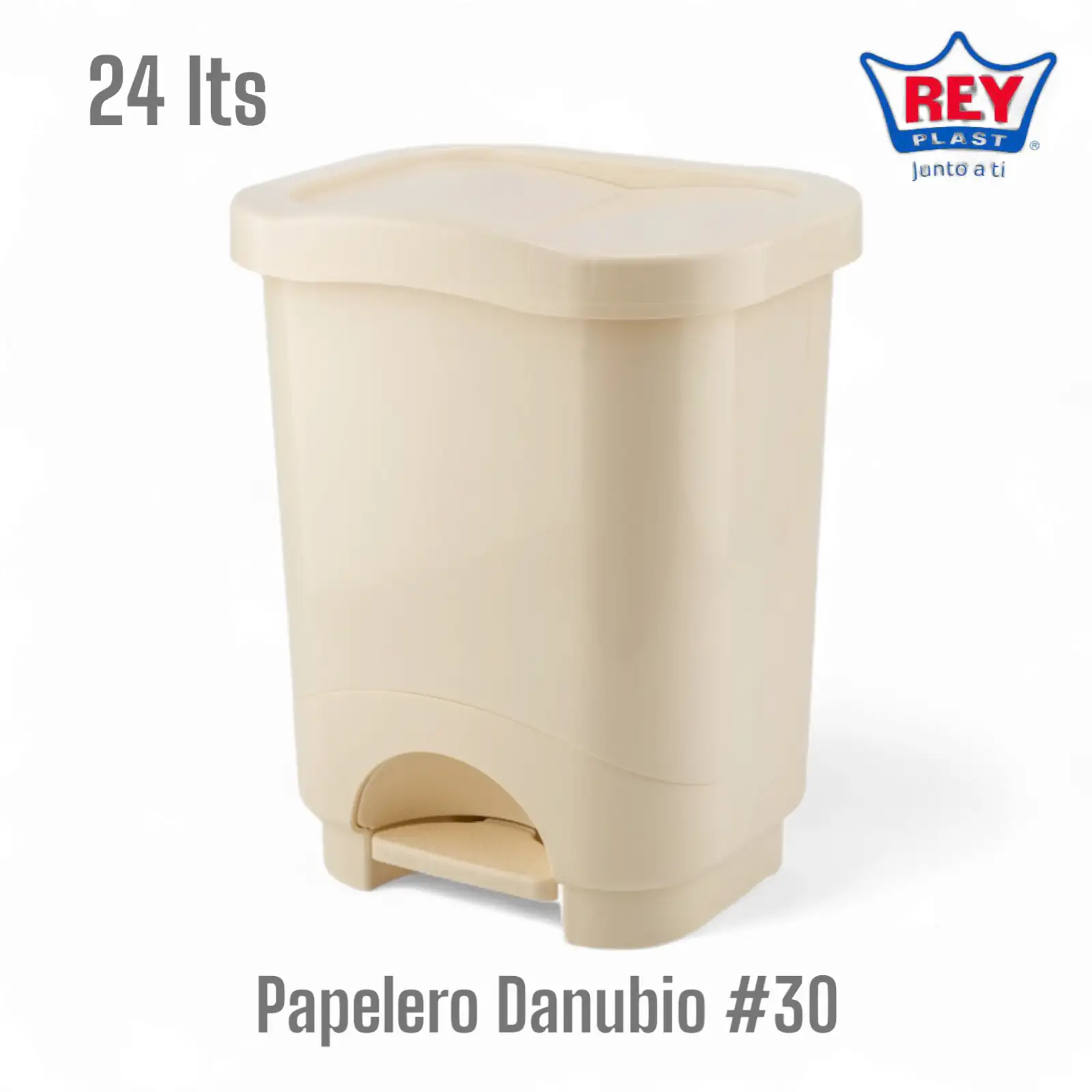 Papelero c/pedal #30 Danubio 3