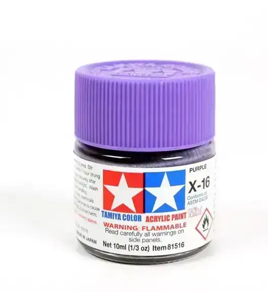 ACRYLIC MINI X-16 PURPLE