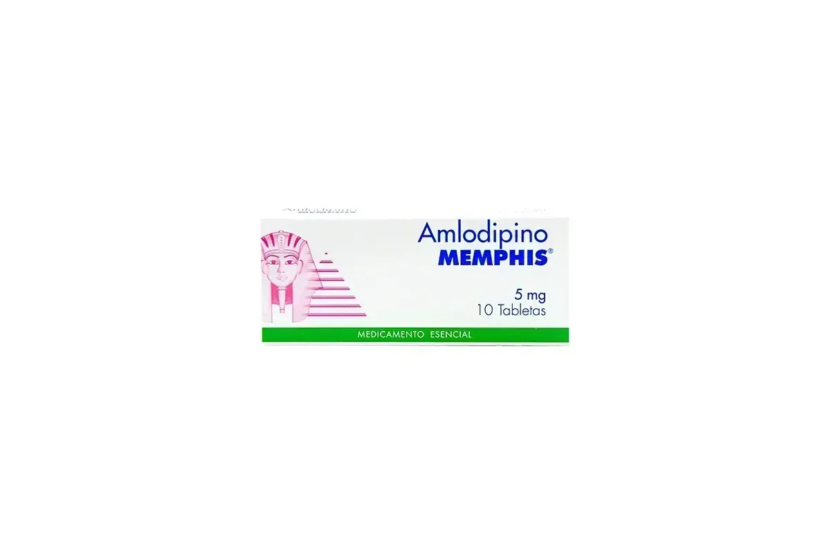 AMLODIPINO 5 MG X 10 TBL MEMPHIS