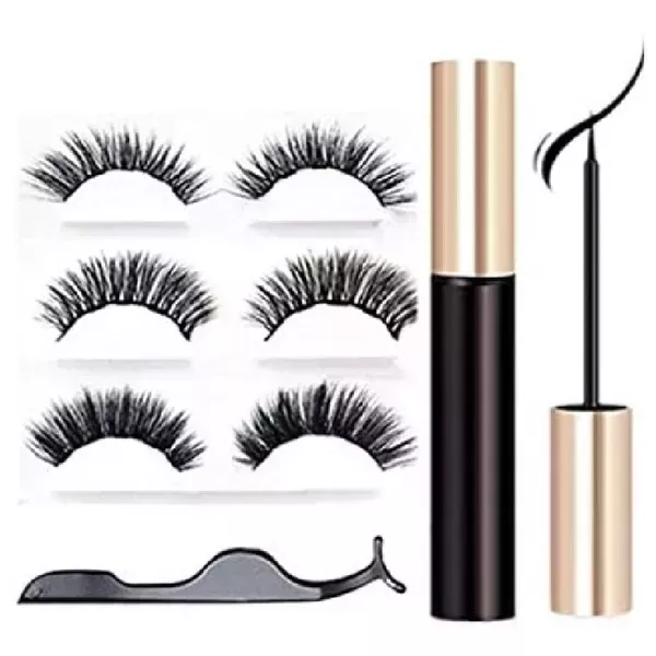 Kit de pestañas postizas 3d 2