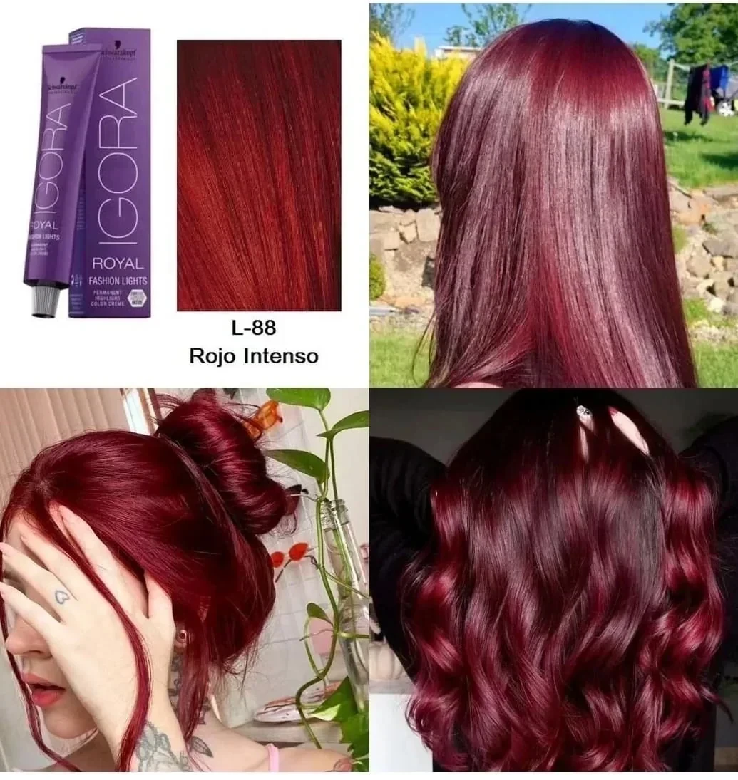 igora l88 tinte rojo intenso