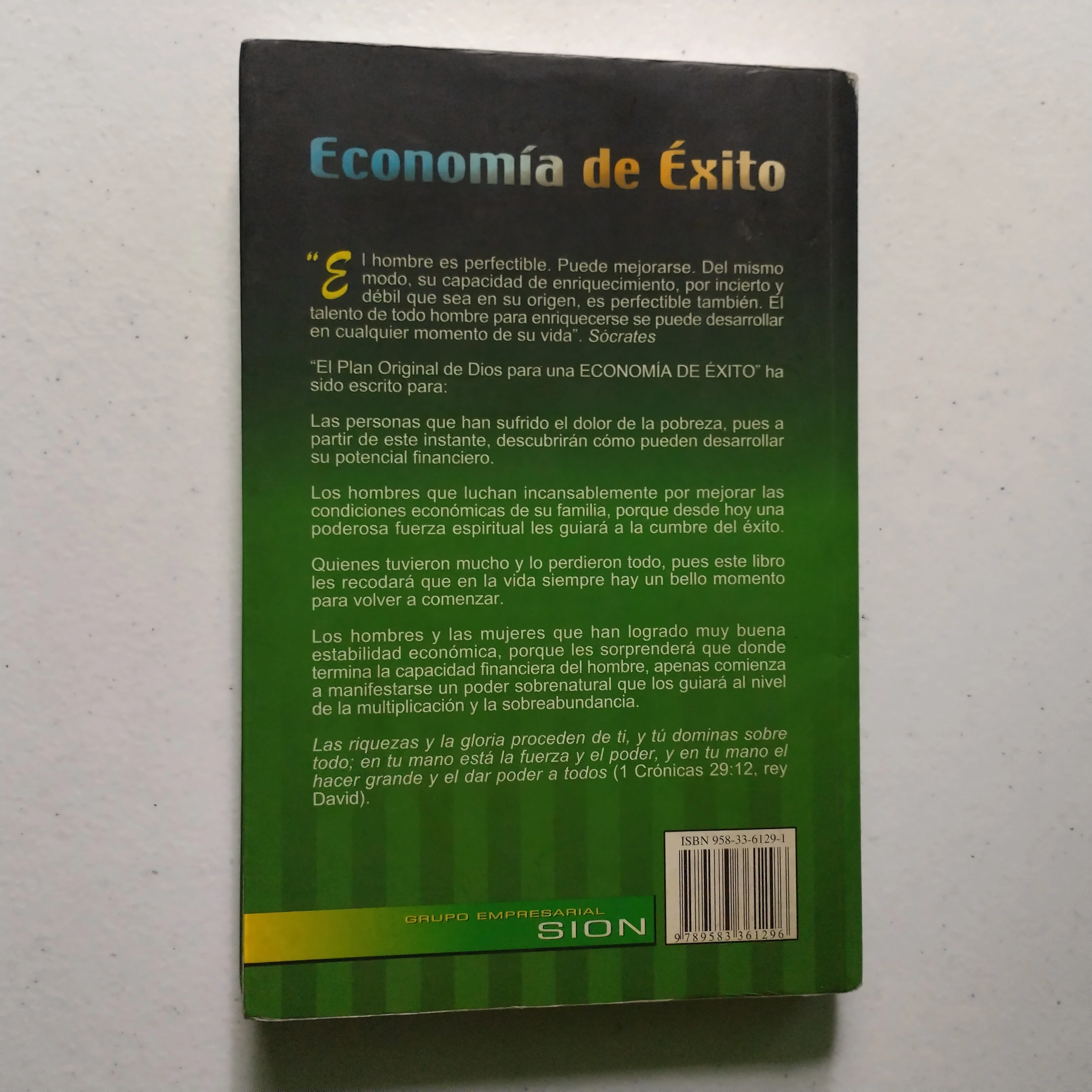 Economia de éxito, Dr. Francisco Jamocó, usado 2
