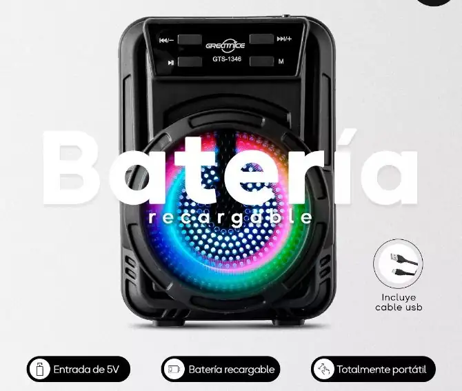 Parlante Bluetooth 3 " 2