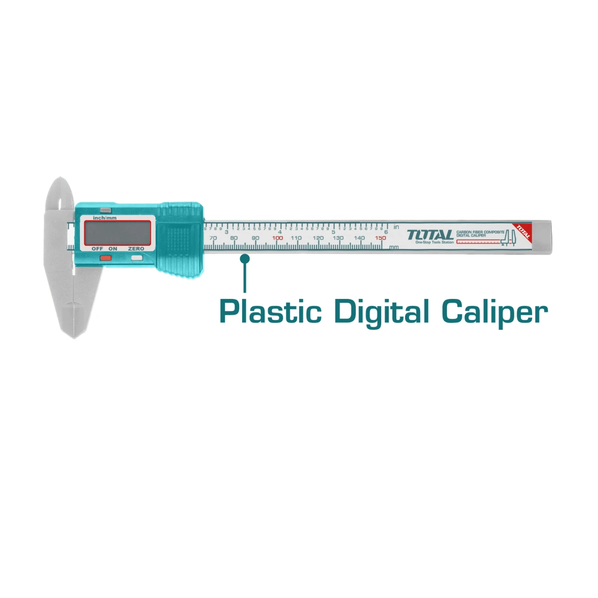 TMT331501 Calibrador vernier digital 150 mm 6" total 3