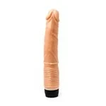 Vibrador Realístico Y Flexible Boston - En Color Beige 3