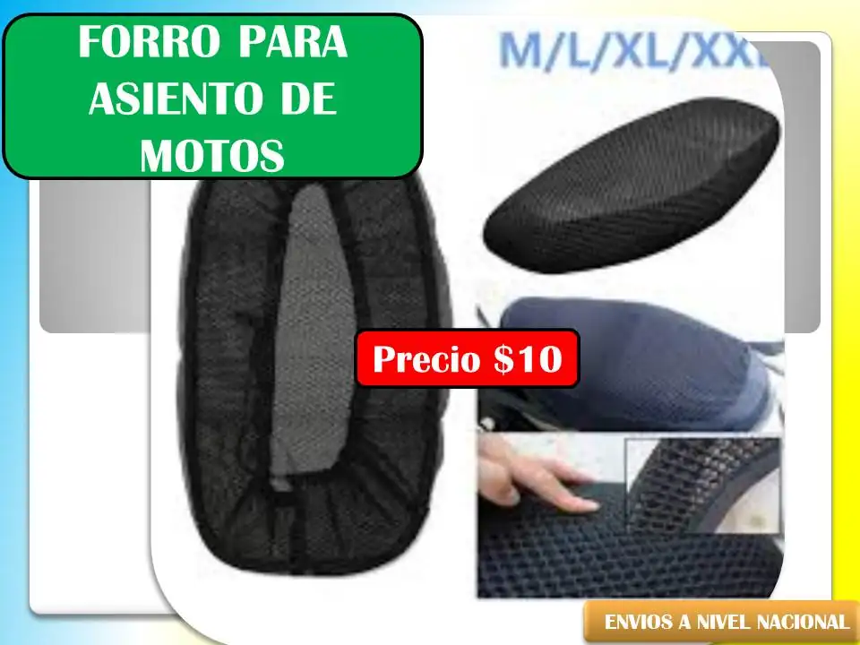 Forro para asientos de motos  2