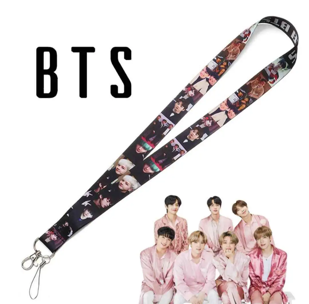 Lanyard porta gafete bts
