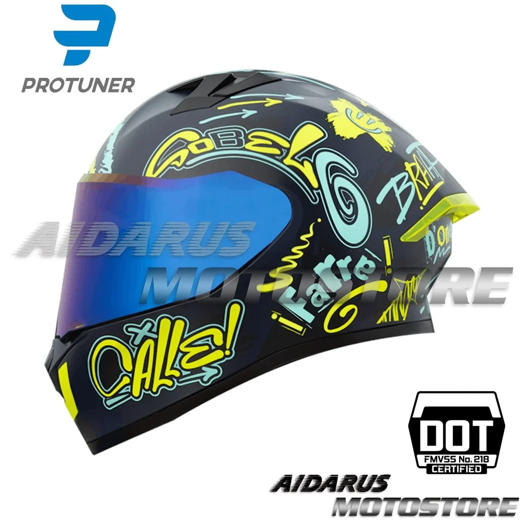 CASCO PROTUNER BARRIO 503 DISEÑO MATE