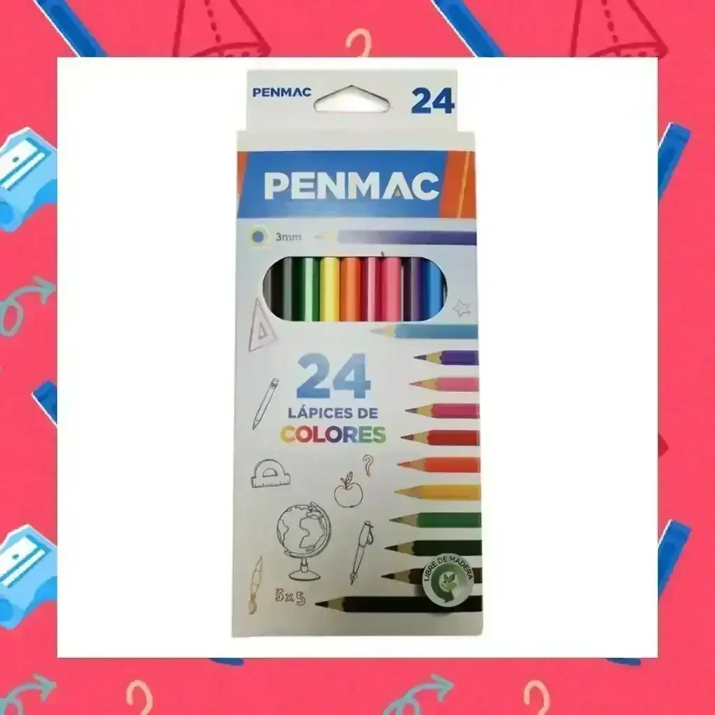 Colores Penmac x 12 Largos