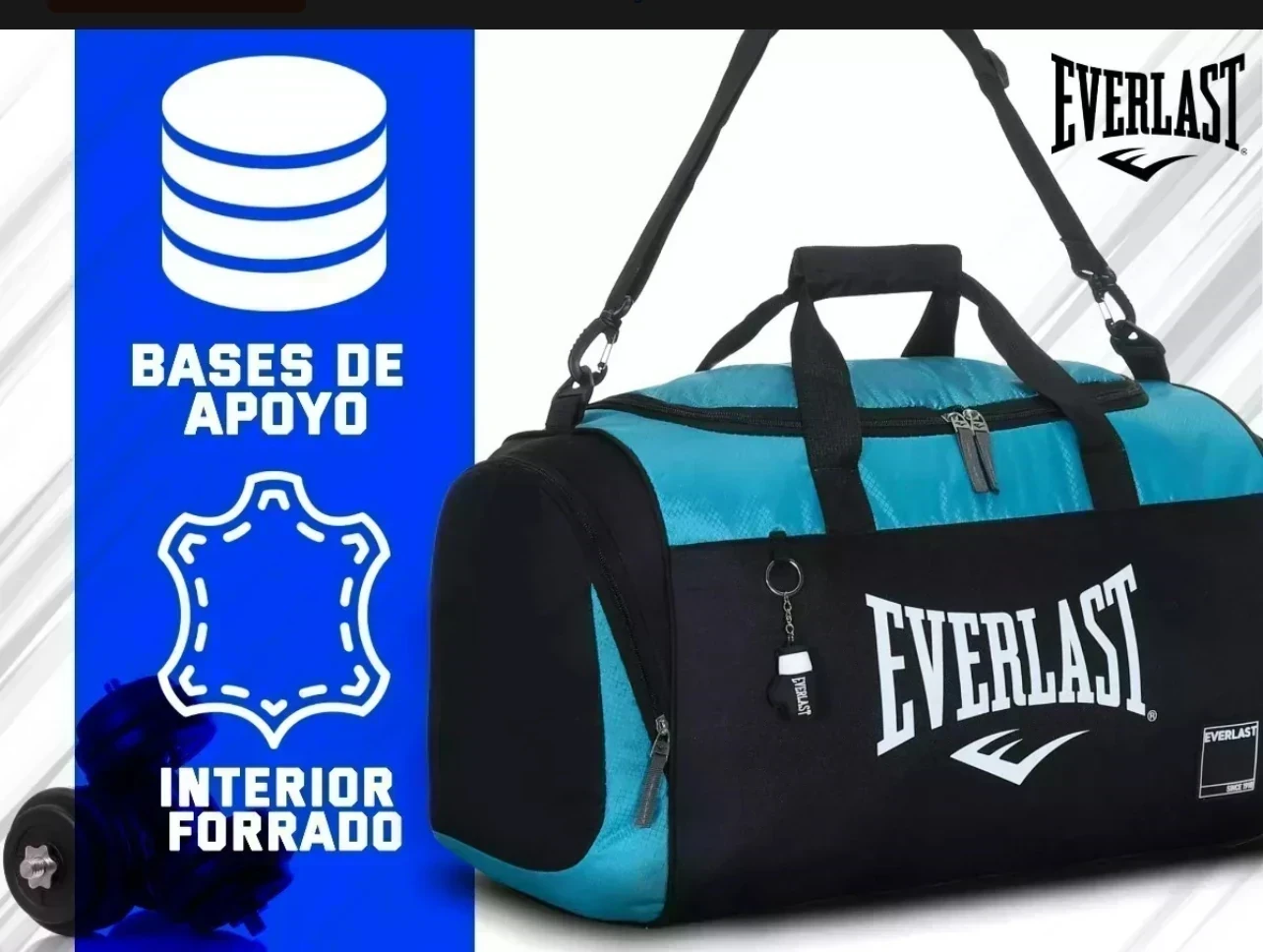 Bolso deportivo everlast 16055 6