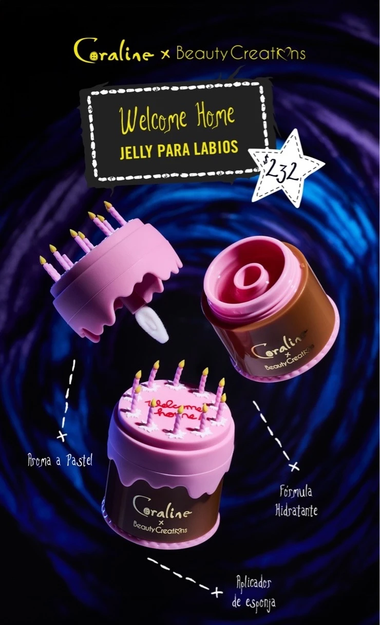 Jelly para labios Coraline xbeauty creations