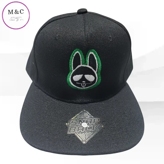 Gorra plana bordada 4