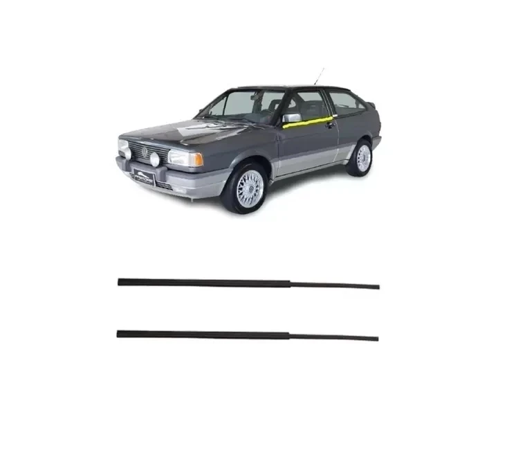 Par pestaña externa vidrio de puerta  Vw Gol / Parati / Saveiro / Voyage  / 704918