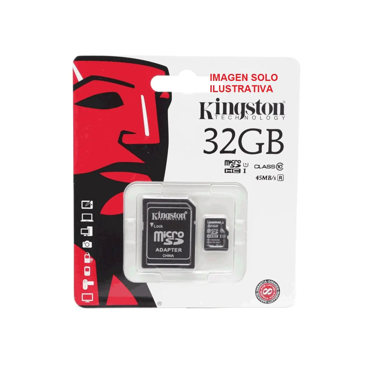 MEMORIA KINGSTON MICRO SD 16GB CL4