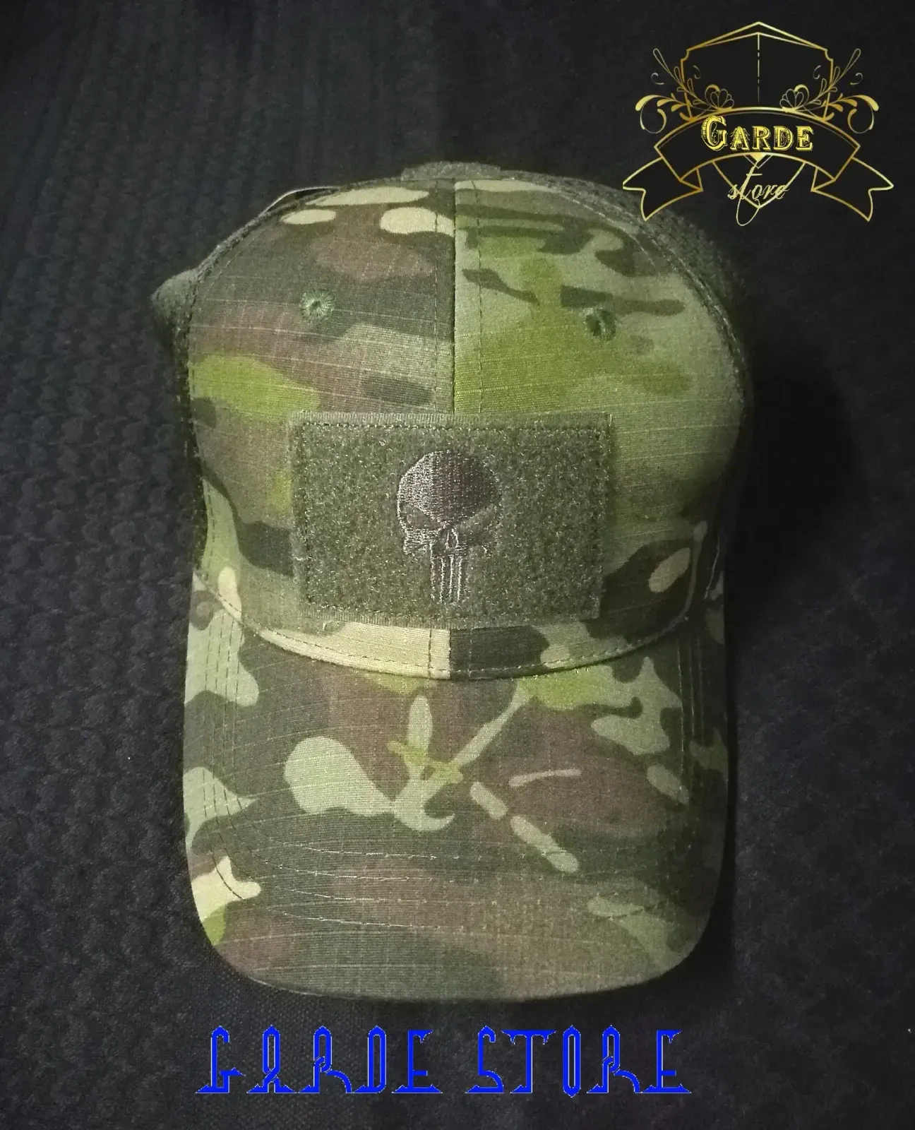 Gorra con bordado frontal.  2