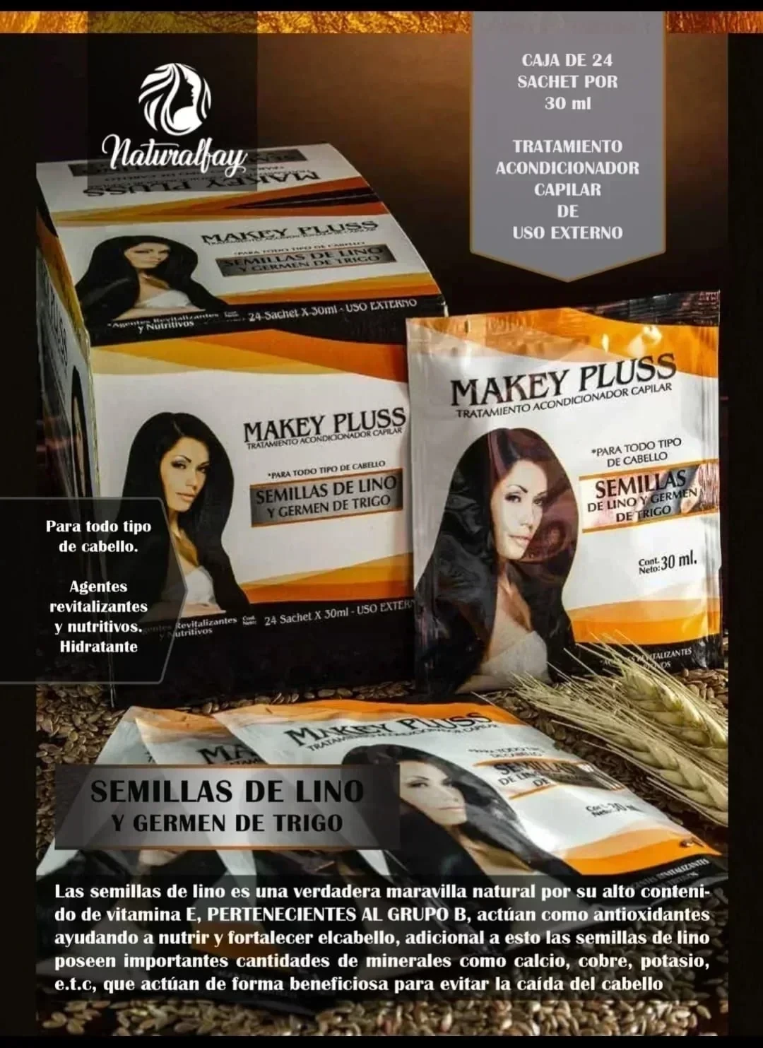 makey pluss tratamiento semilla de lino