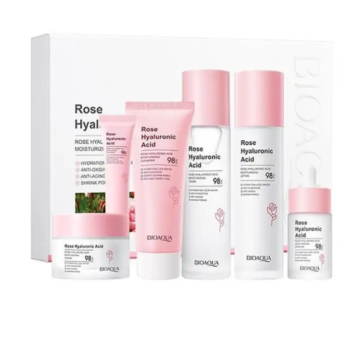 Kit Rosas y Ácido Hialurónico. Bioaqua
