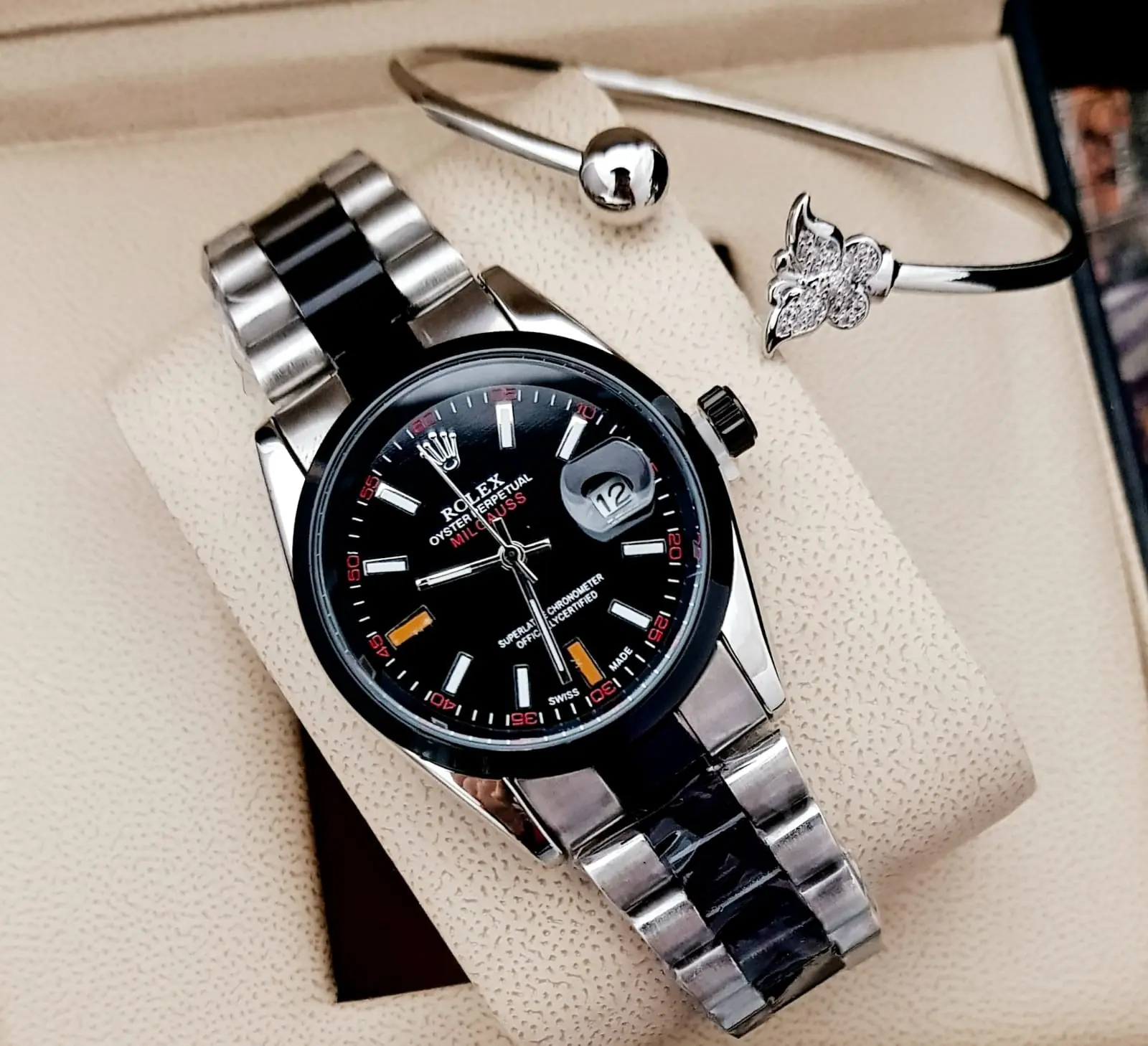 ROLEX DAMA FECHA AA 3